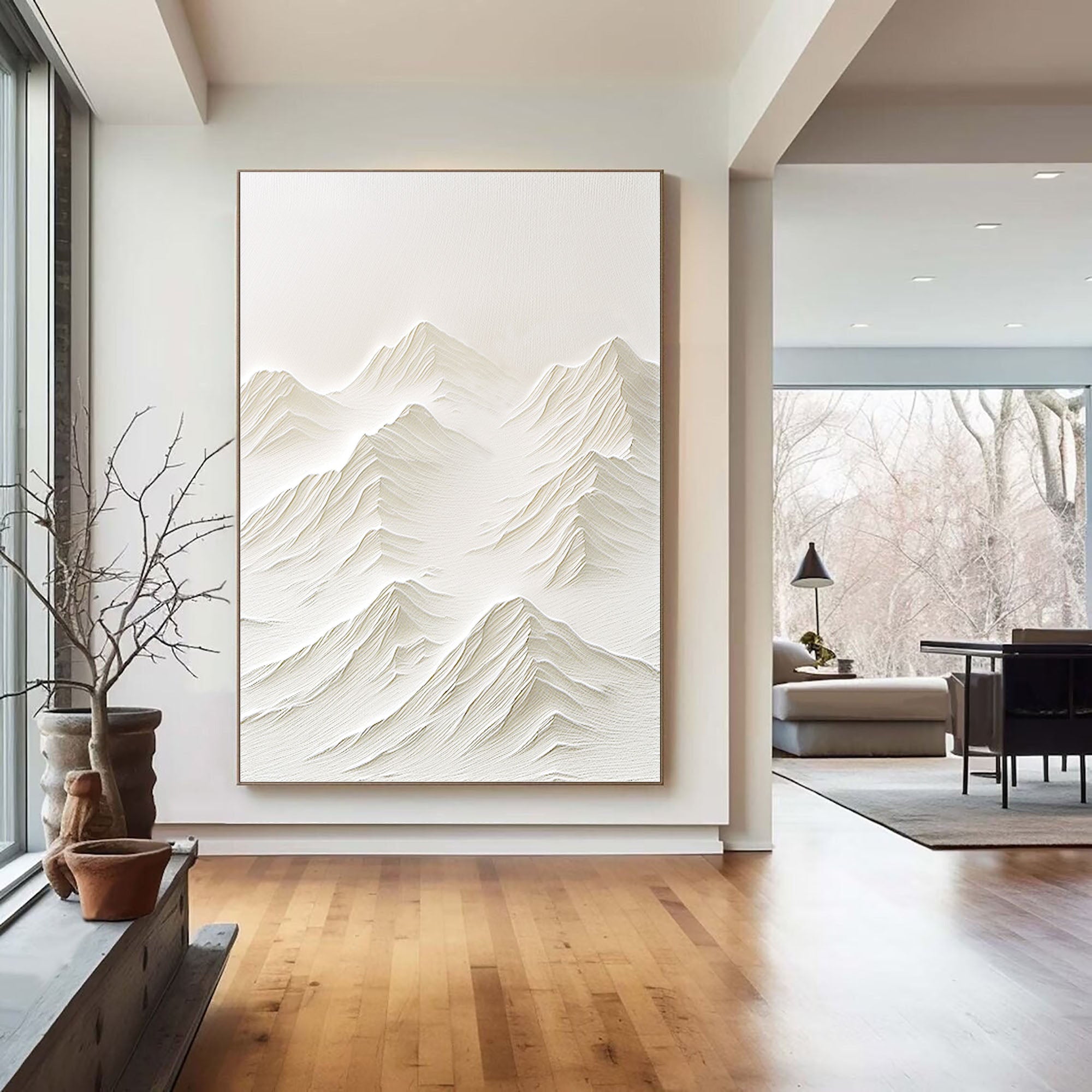 Minimalist Mountain Wall Art For Home Decor #WM 016