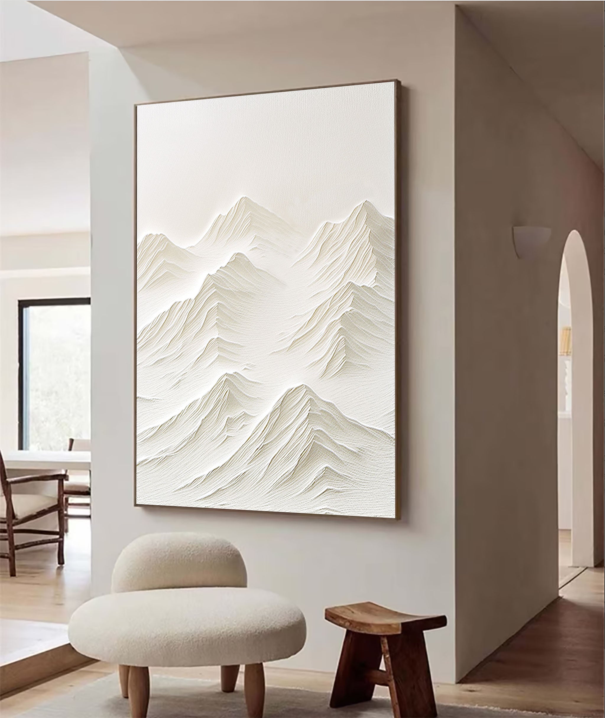 Minimalist Mountain Wall Art For Home Decor #WM 016