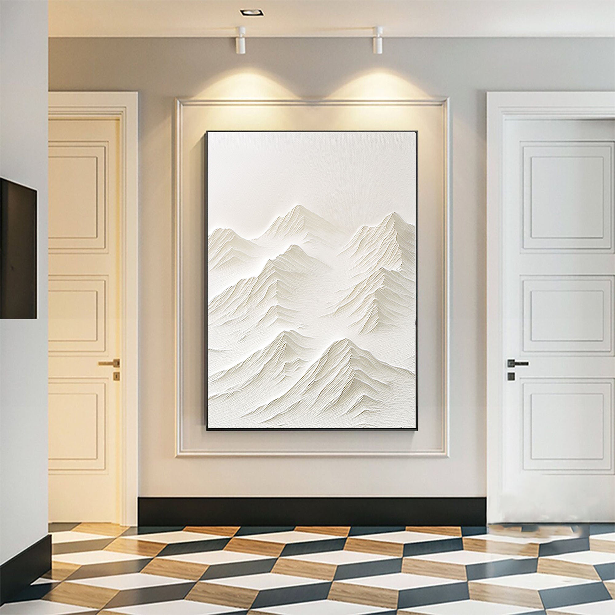 Minimalist Mountain Wall Art For Home Decor #WM 016