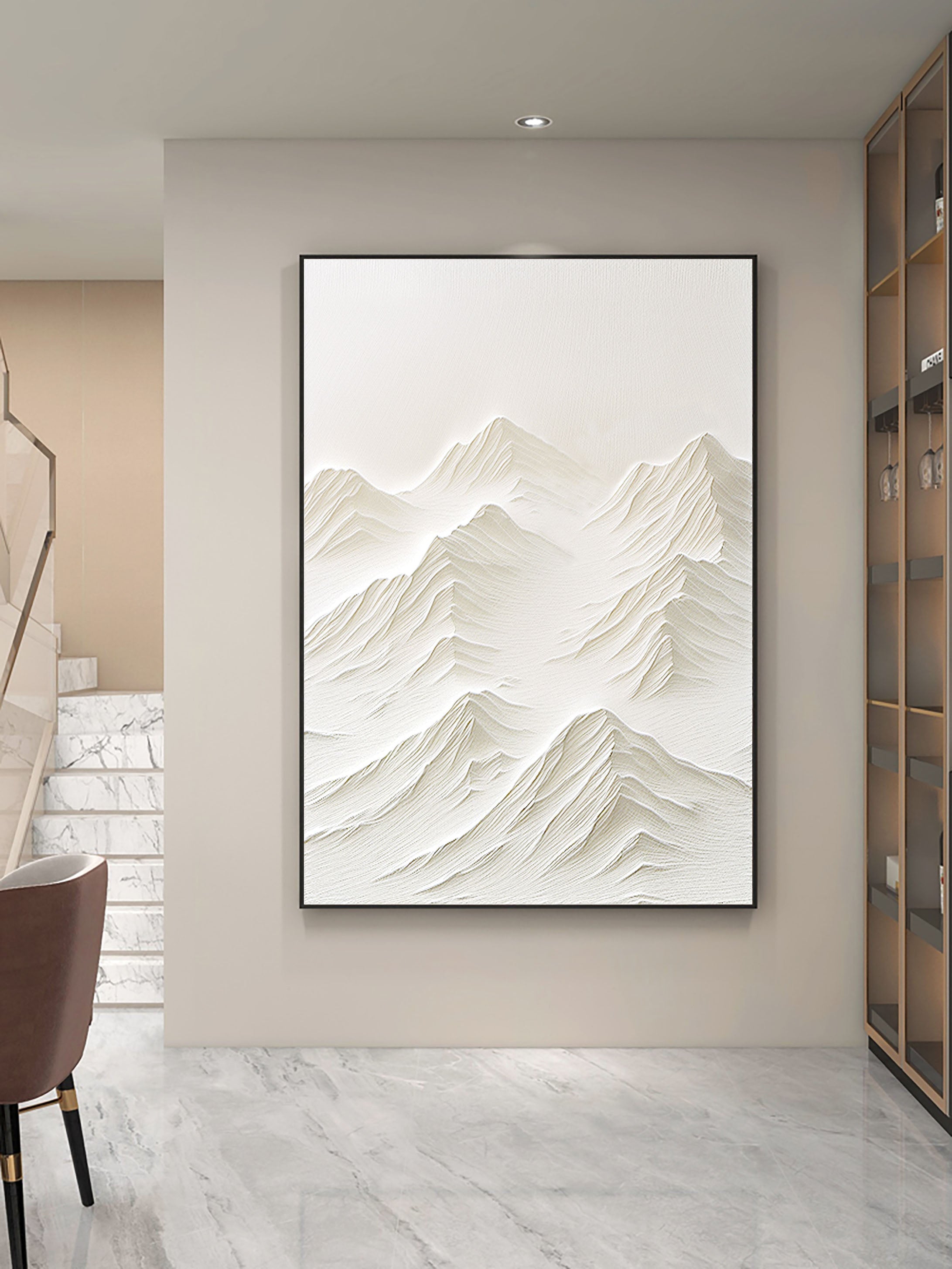 Minimalist Mountain Wall Art For Home Decor #WM 016