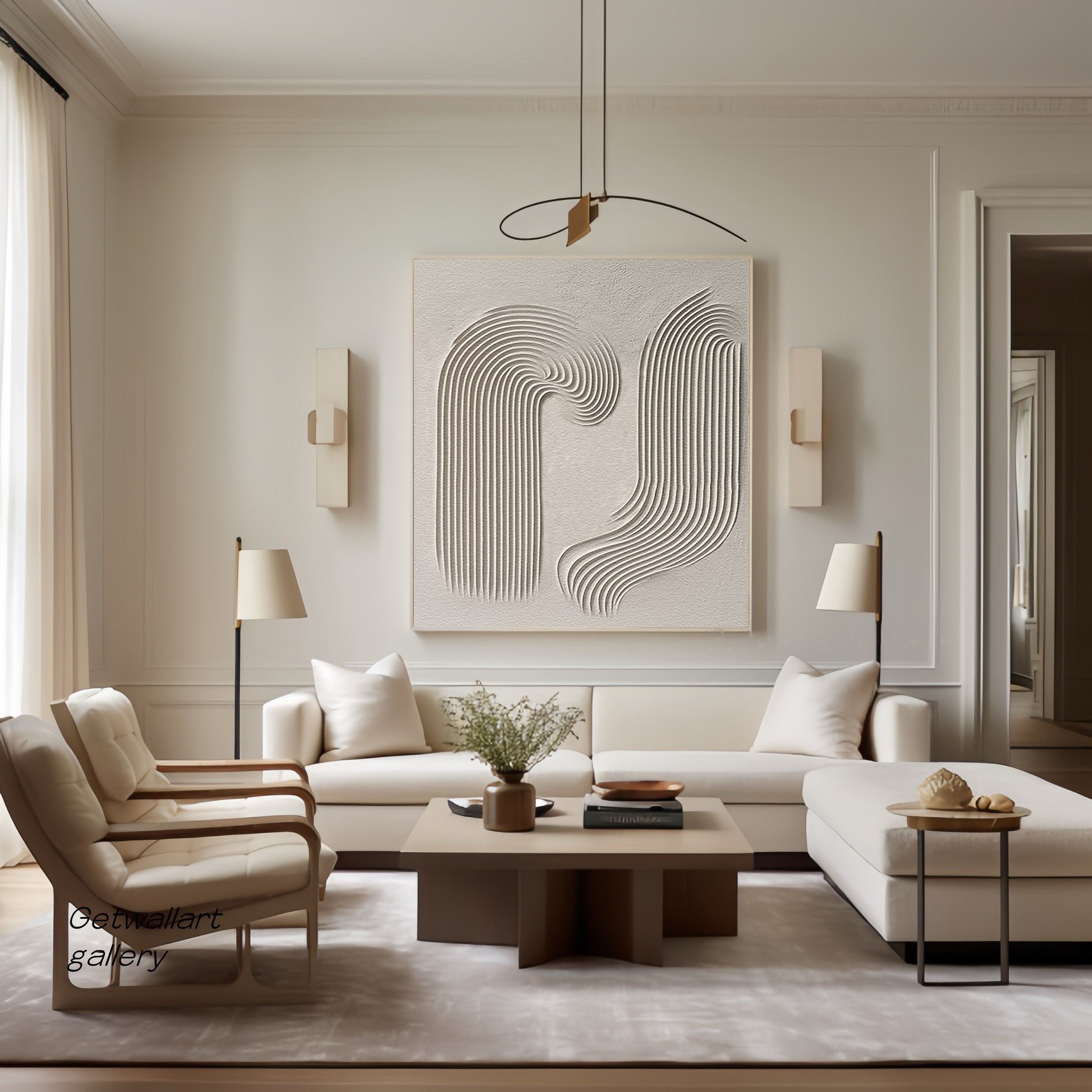 Contemporary 3D Textured Wall Art #BBM 017