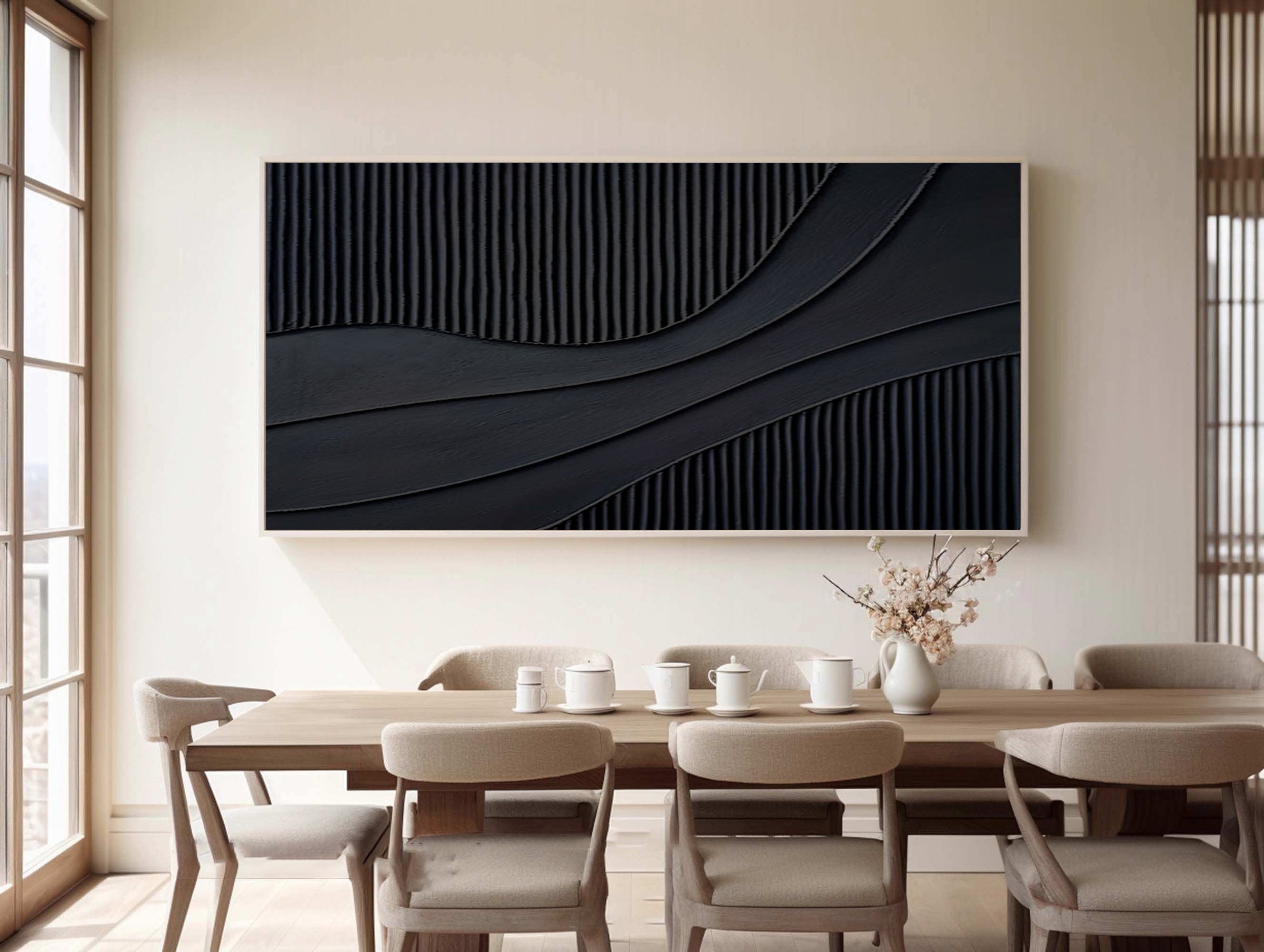 Modern Black Minimalist Art for Your Home Decor #BM 015