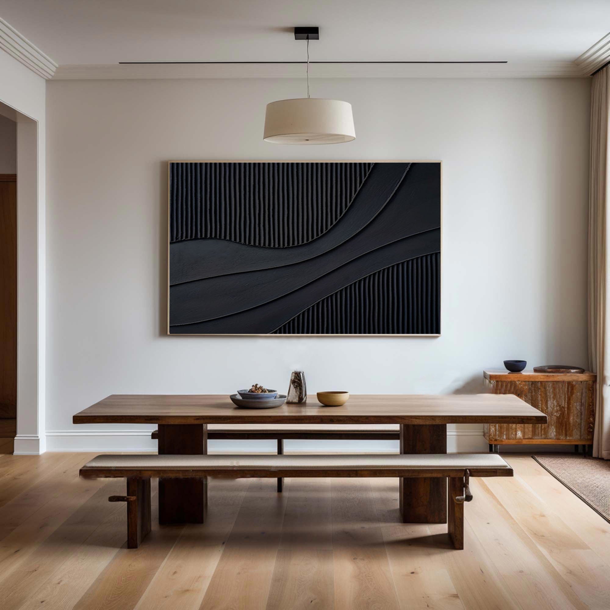 Modern Black Minimalist Art for Your Home Decor #BM 015