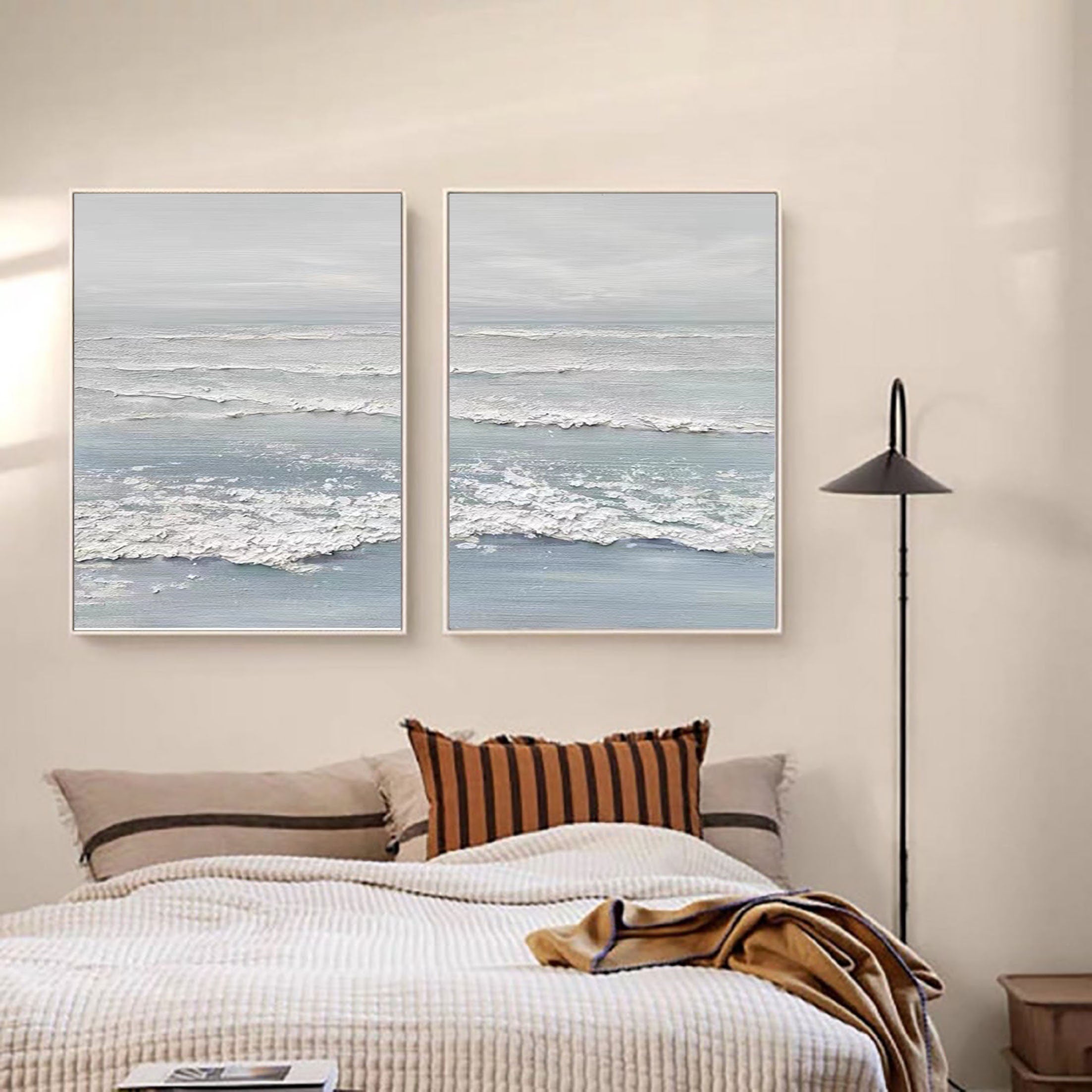 Ocean Painting SET OF 2 #CXA 006